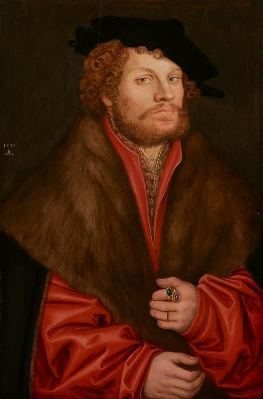Portrait of Moritz Buchner — Lucas Cranach the Elder