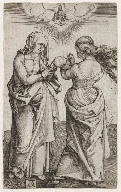 The Virgin and Child with Saint  Anne — Albrecht Dürer
