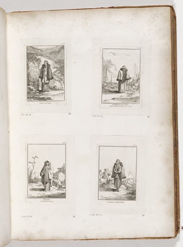 Old Women's Clothing — Jean-Baptiste Le Prince