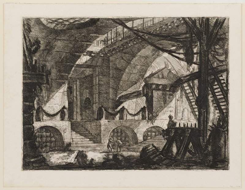 The Sawhorse — Giovanni Battista Piranesi