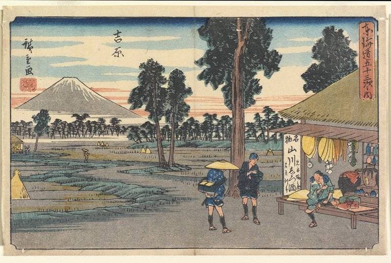 Yoshiwara — Andō Hiroshige
