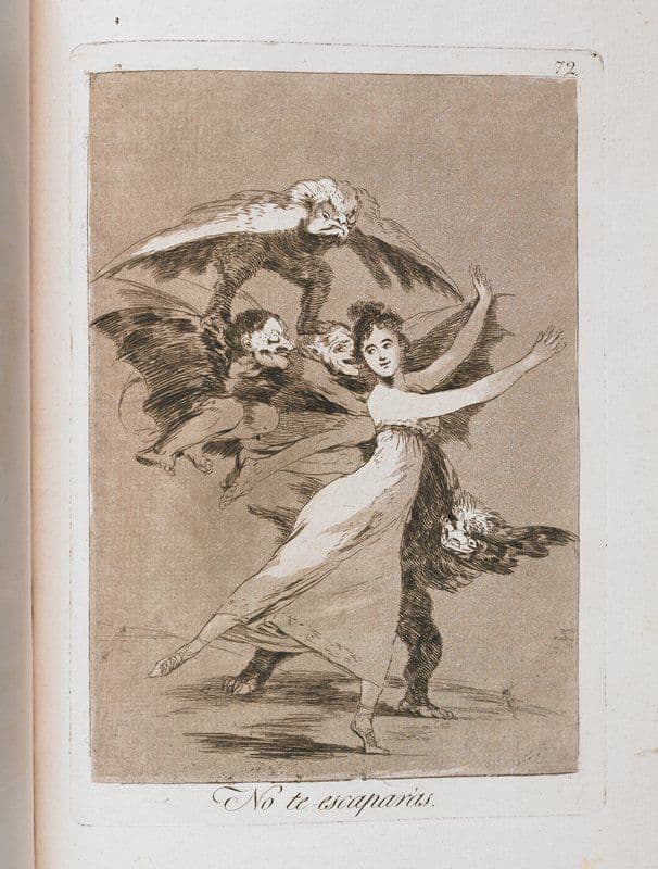 No te escaparàs — Francisco Goya