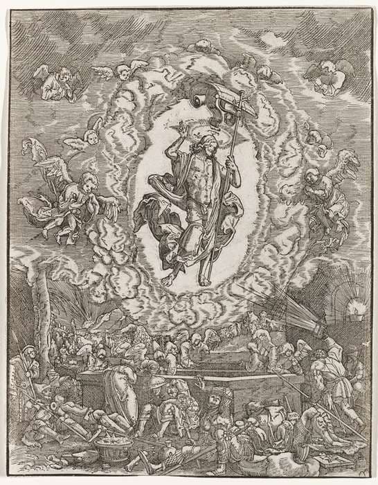 The Resurrection of Christ — Albrecht Altdorfer