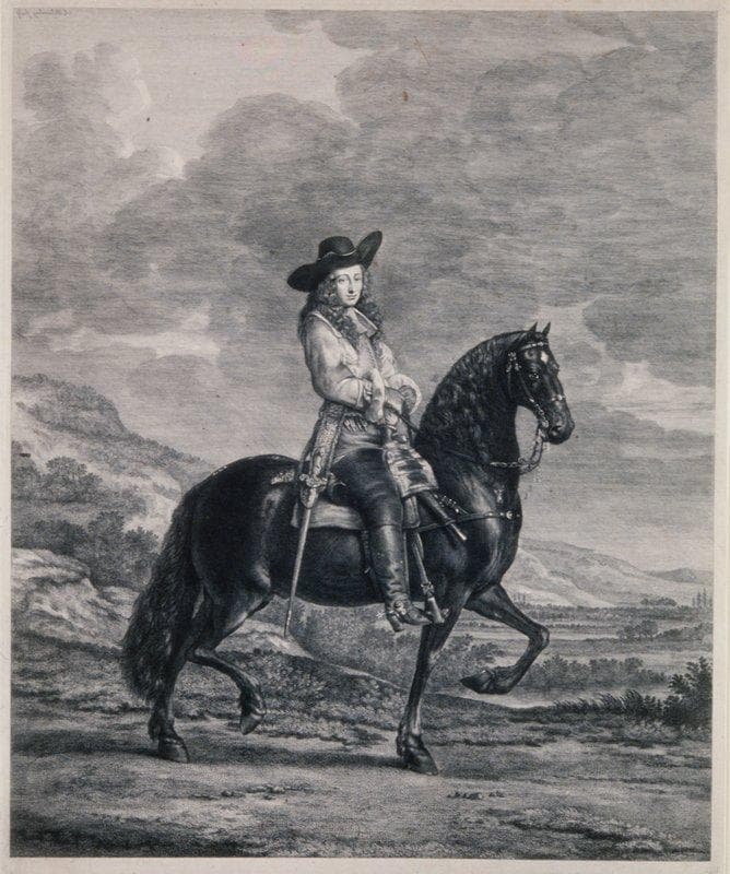 Ferdinand II, à cheval — Aegidius Sadeler II