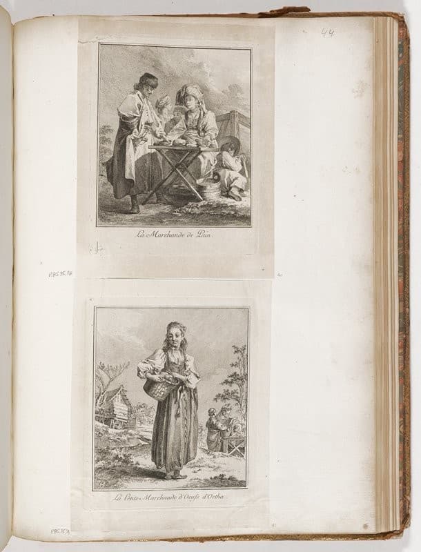 The Little Egg Seller from Octha — Jean-Baptiste Le Prince