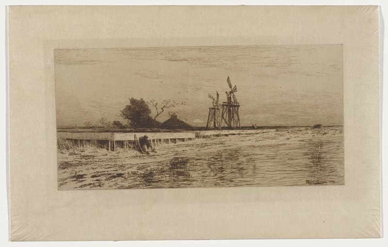 Padanarem Salt Vats, Mass. — Robert Swain Gifford