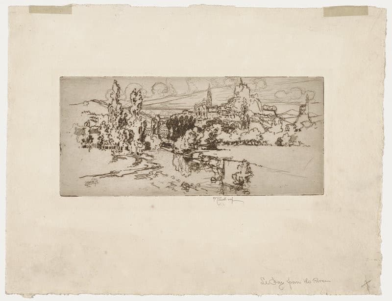 Le Puy, second plate — Joseph Pennell