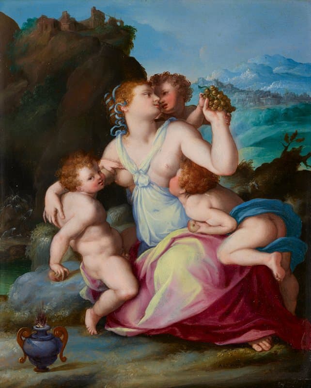 Charity — Alessandro Allori