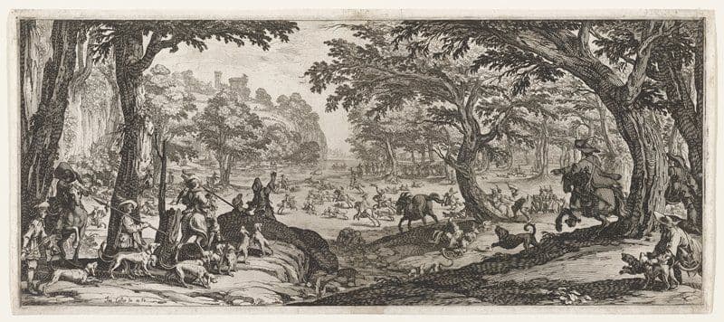 The Stag Hunt — Jacques Callot