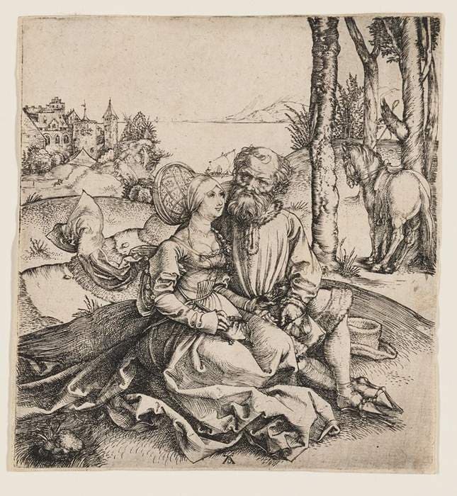 The Ill-Assorted Couple — Albrecht Dürer