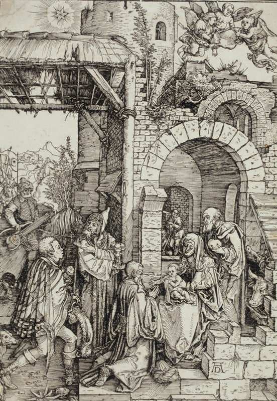 Adoration of the Magi — Albrecht Dürer