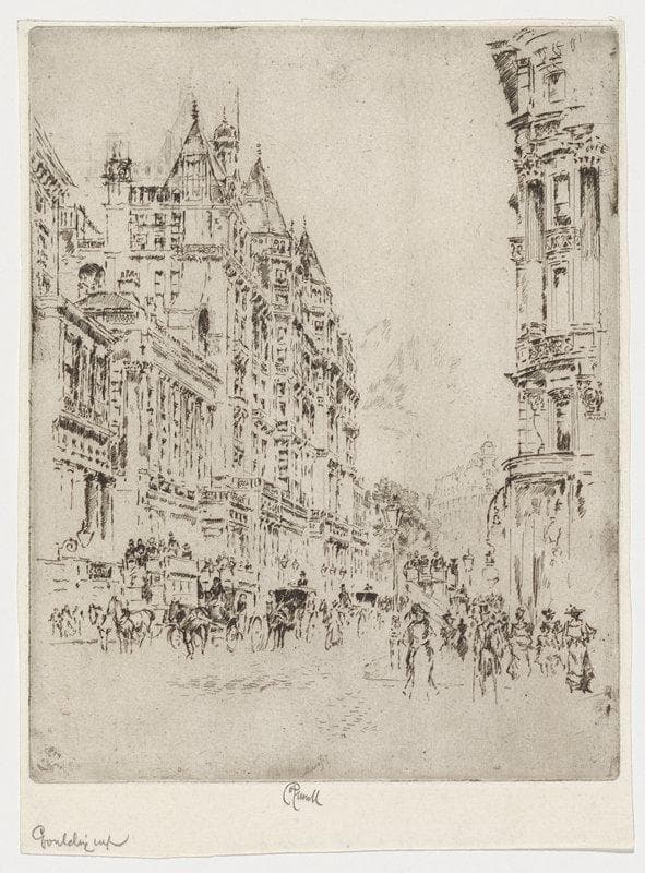 Knightsbridge — Joseph Pennell