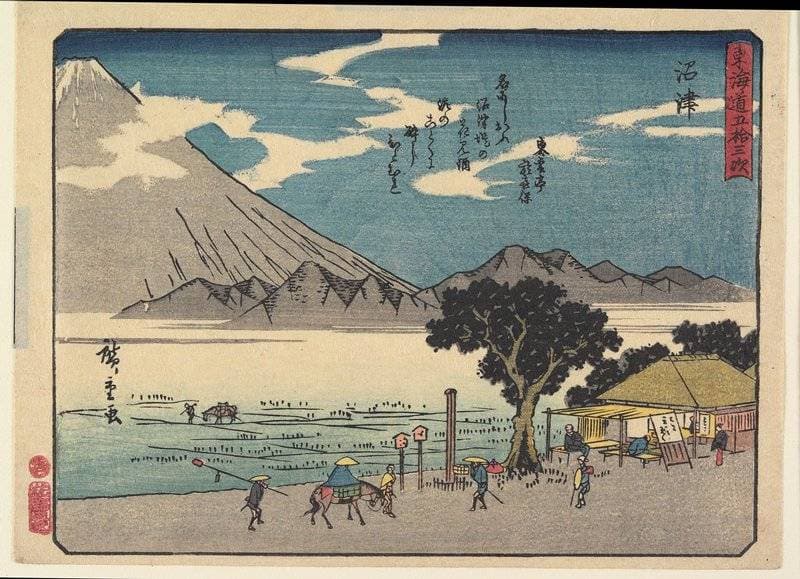 Numazu — Andō Hiroshige