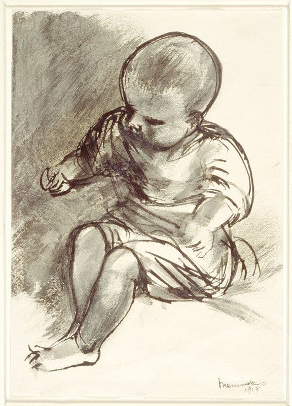 Baby Figure — Bernard Meninsky