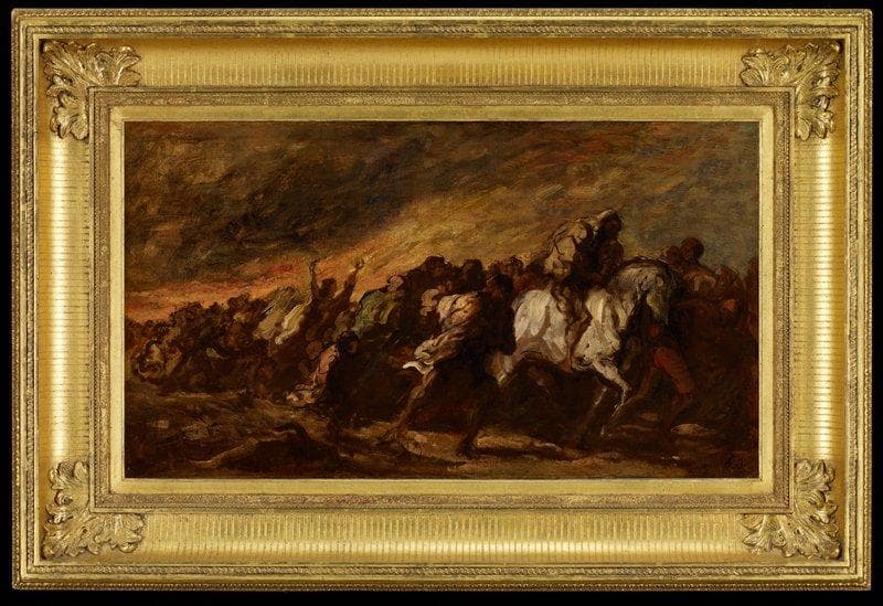 The Fugitives — Honoré Daumier