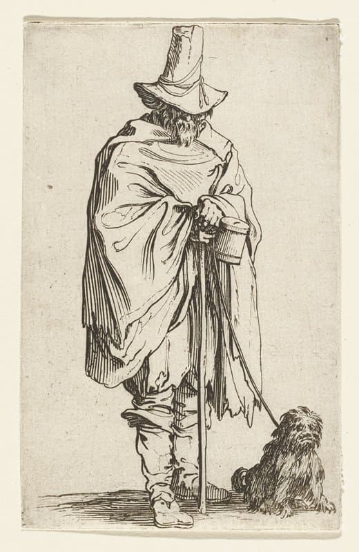L'Aueugle et son Chien — Jacques Callot