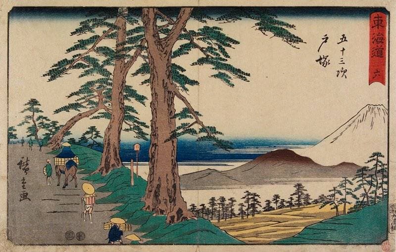 No.6 Totsuka — Andō Hiroshige