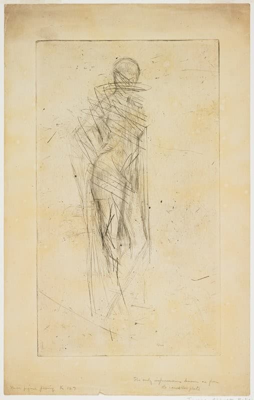 Nude Figure Posing — James Abbott McNeill Whistler