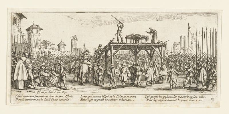 La Roue — Jacques Callot