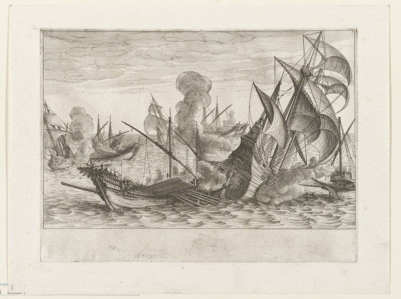 Plate 11 from the Life of Ferdinand I de Medicis — Jacques Callot