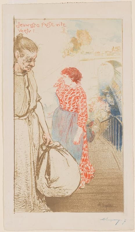 Laundresses — Auguste Lepère