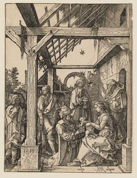 Adoration of the Magi — Albrecht Dürer