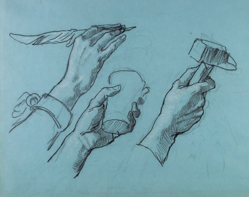 Trois Etudes de Mains (Three Studies of Hands) — Thomas Couture