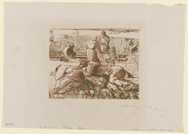 On Monday, Sweet Repose — Auguste Lepère