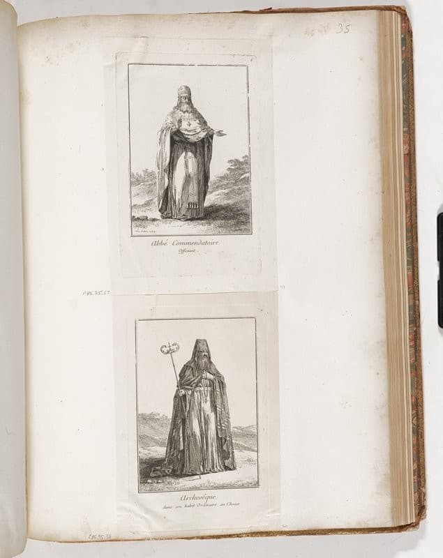 Abbot Commandataire Officiating — Jean-Baptiste Le Prince