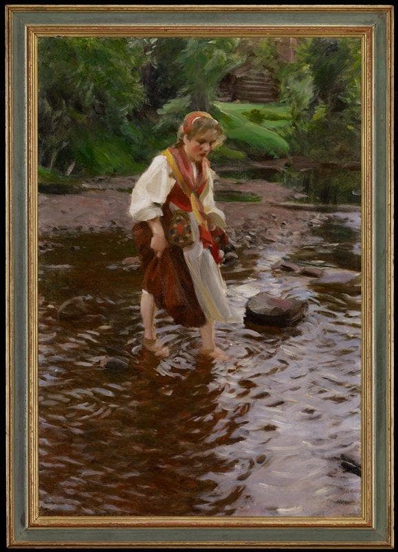 The Girl from Älvdalen — Anders Zorn