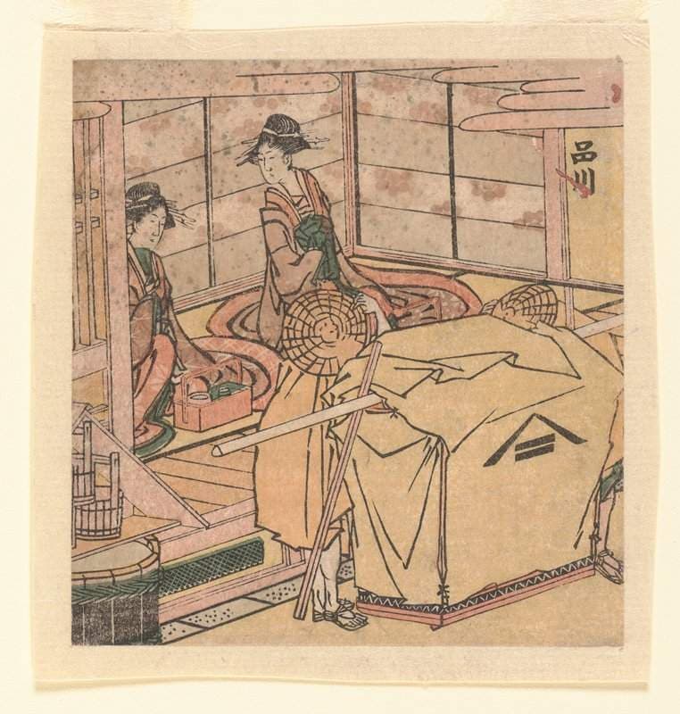Shinagawa — Katsushika Hokusai