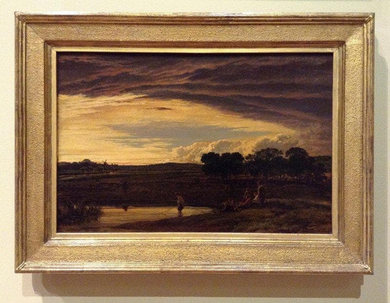 Evening, Storm Clearing Off — John Linnell