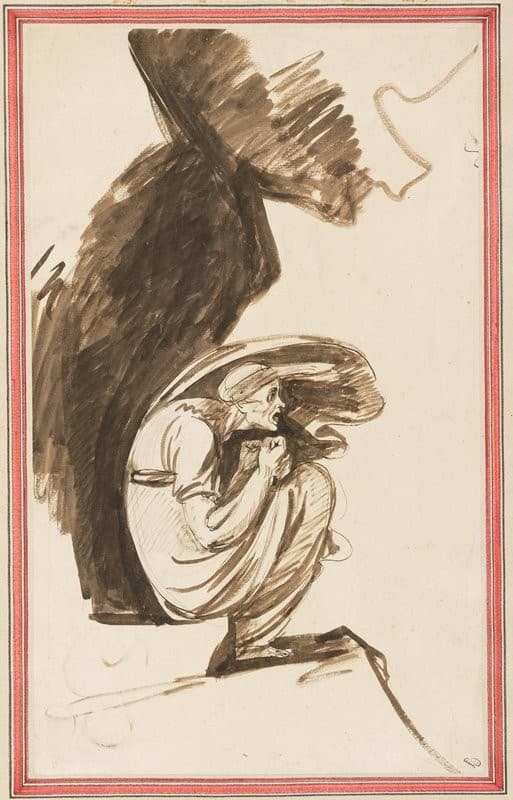 Study for The Lapland Witch — George Romney