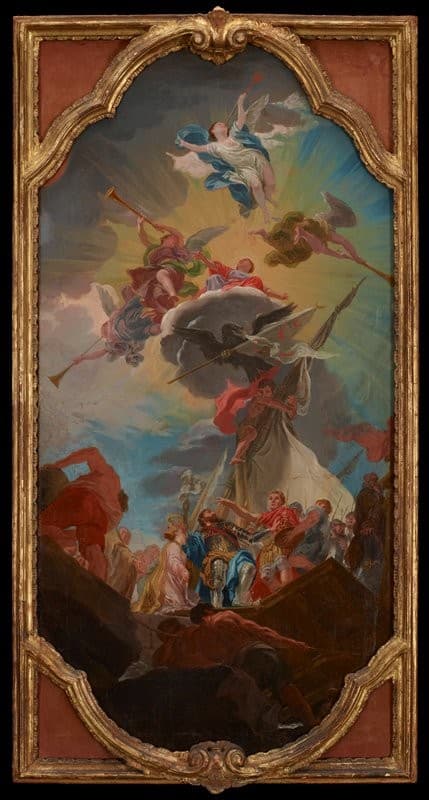 The Glorification of Andrea Doria — Domenico Corvi