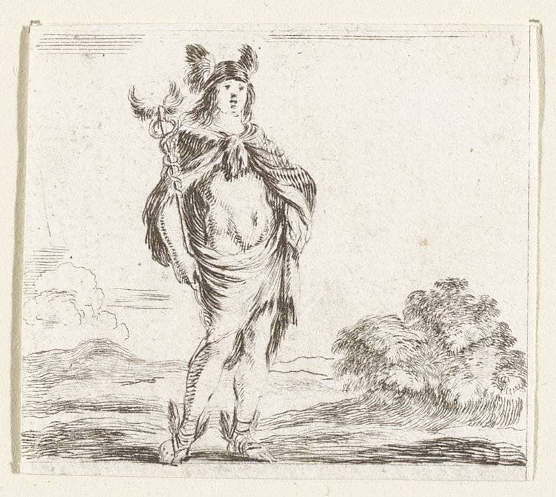 Mercure, Fils de Jupiter et de Maja . . . — Stefano Della Bella