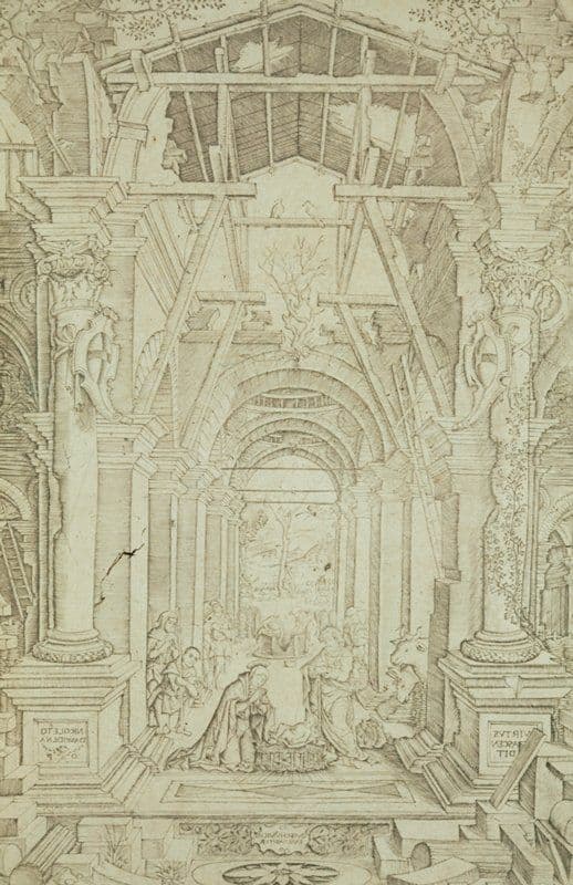 The Nativity — Nicoletto da Modena