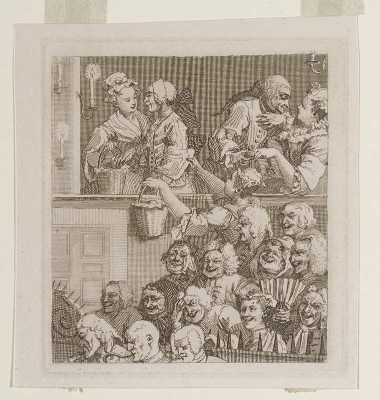 The Laughing Audience — William Hogarth