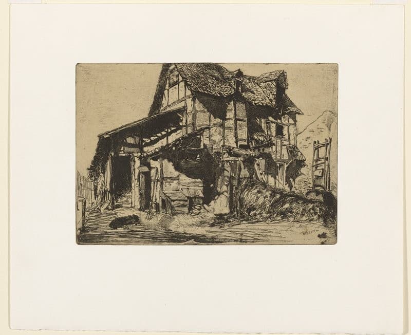 The Unsafe Tenament — James Abbott McNeill Whistler