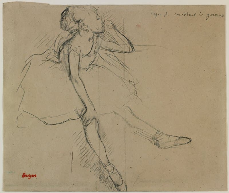 Ballet Dancer in Repose — Edgar Degas
