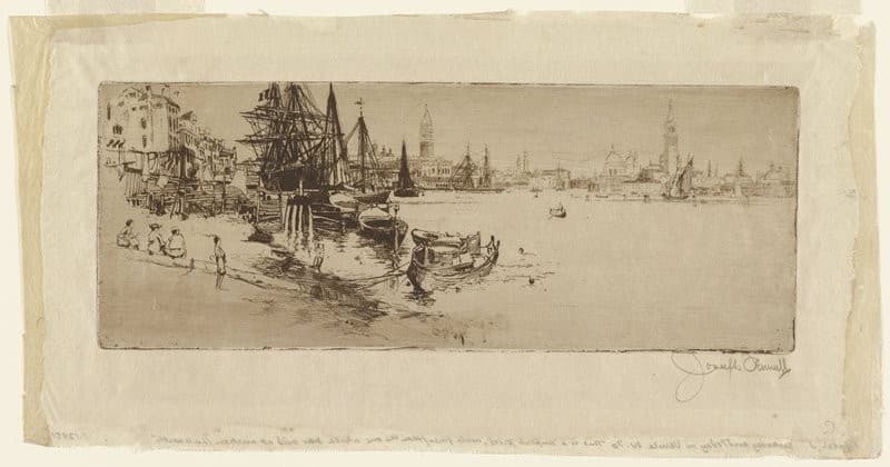 Yesterday and Today in Venice — Joseph Pennell