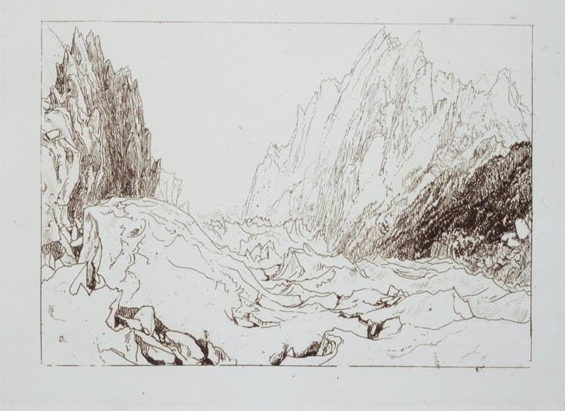 La paysage à la mare — Alphonse Legros