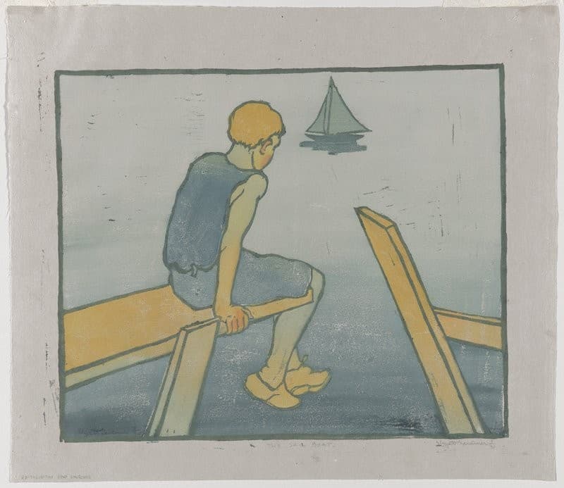 The Sail Boat — Eliza Draper Gardiner