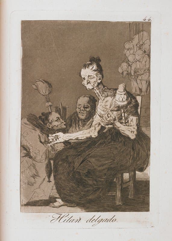 Hilan delgado — Francisco Goya