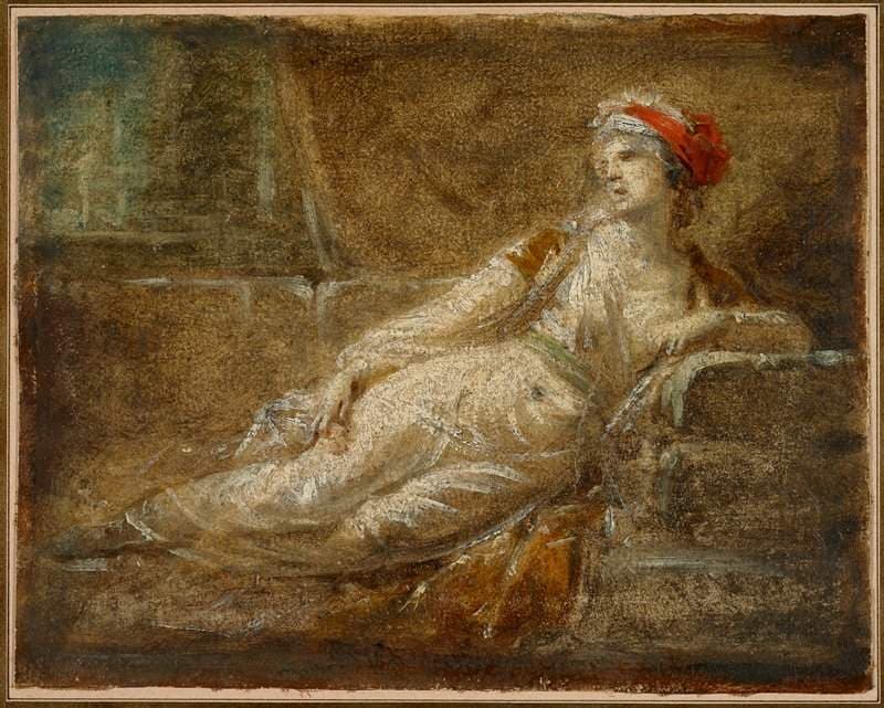 Reclining Woman — Heinrich Füger