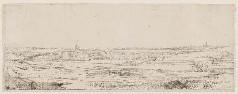 The Goldweigher's Field — Rembrandt van Rijn