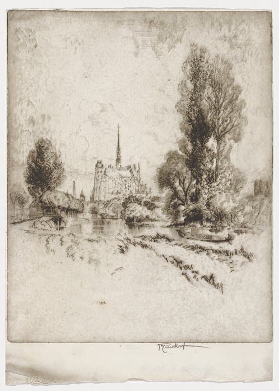 Amiens — Joseph Pennell