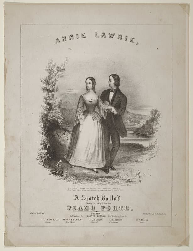 Annie Laurie, A Scotch Ballad — Winslow Homer