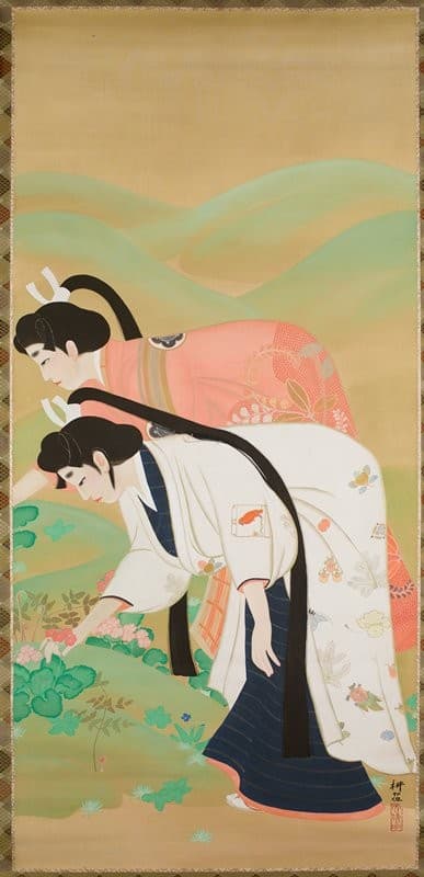 Spring — Yamamura Kōka (Toyonari)