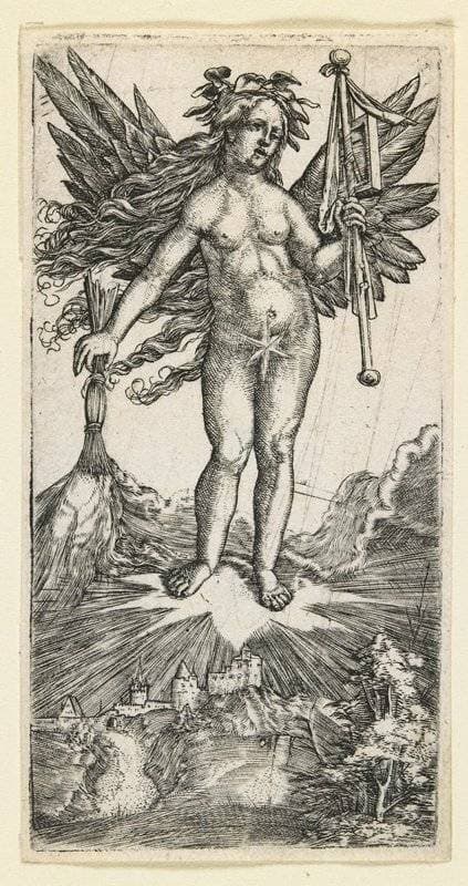 Allegorical Figure — Albrecht Altdorfer