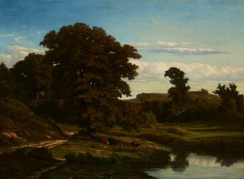 The Pond — Jules Dupré